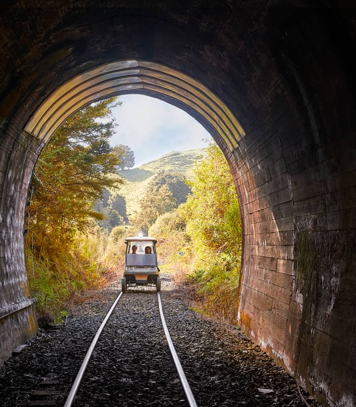 Forgotten World Adventures in tunnel. Credit: Forgotten World Adventures