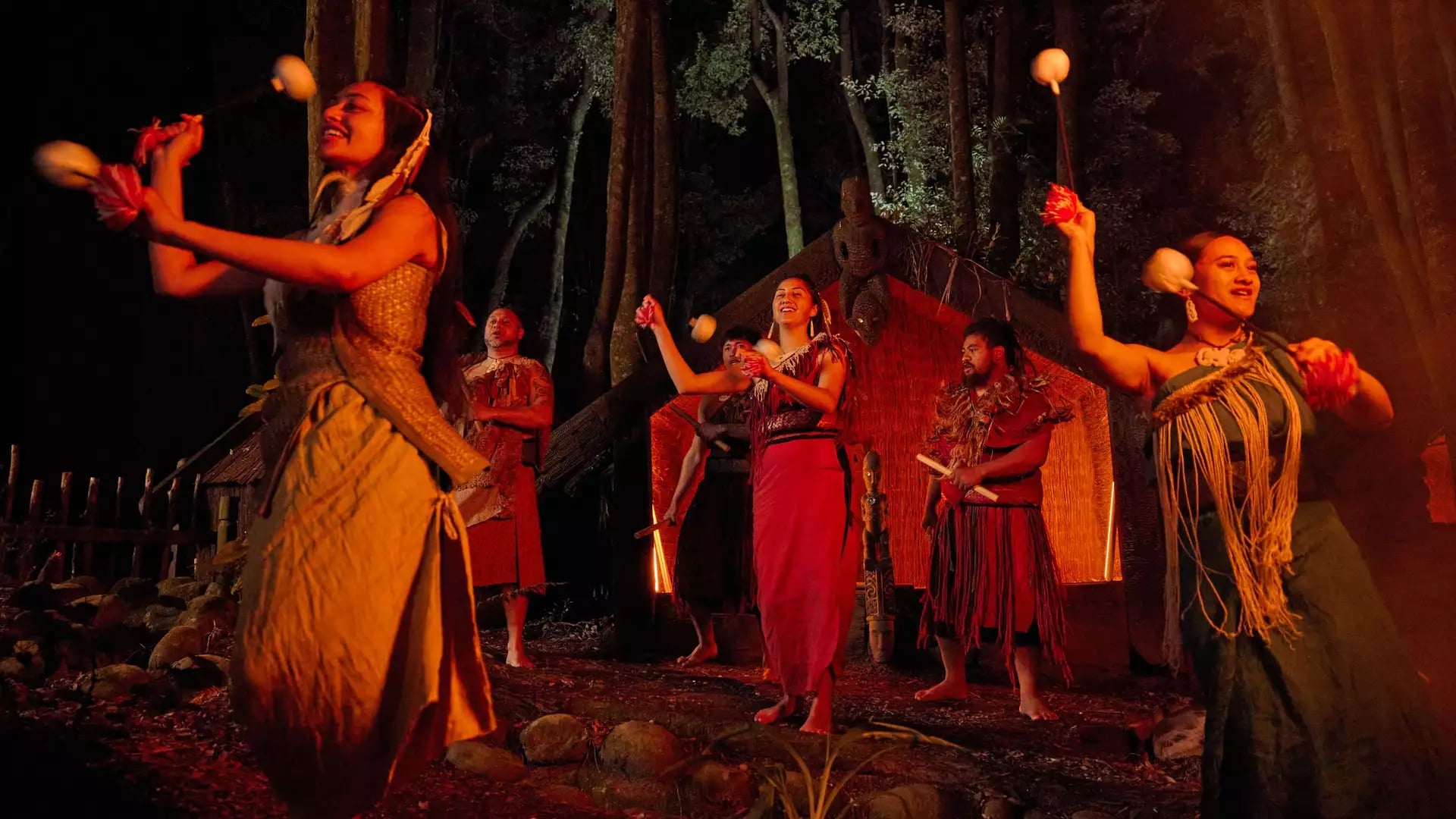 Kapa Haka performance at Te Pa Tu Credit: Te Pā Tū
